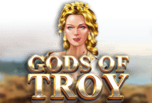 Image of the slot machine game Gods of Troy provided by Red Tiger Gaming