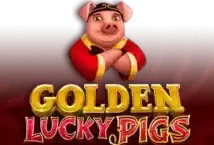 Image of the slot machine game Golden Lucky Pigs provided by Booming Games