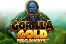 Image of the slot machine game Gorilla Gold Megaways provided by Dragon Gaming