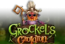 Image of the slot machine game Grockel’s Cauldron provided by All41 Studios