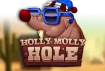 Image of the slot machine game Holly Molly Hole provided by spinmatic.