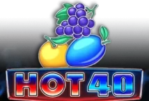 Image of the slot machine game Hot 40 provided by Play'n Go
