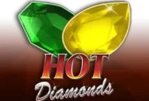 Image of the slot machine game Hot Diamonds provided by Playzido