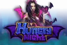 Image of the slot machine game Hungry Night provided by Evoplay