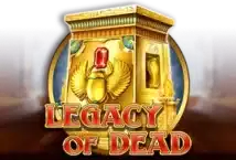 Image Of The Slot Machine Game Legacy Of Dead Provided By Playn-Go.