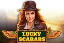 Image of the slot machine game Lucky Scarabs provided by Booming Games