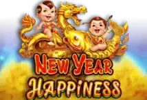 Image of the slot machine game New Year Happiness provided by High 5 Games