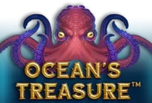Image of the slot machine game Ocean’s Treasure provided by Reel Play