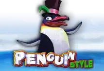 Image of the slot machine game Penguin Style provided by Amusnet Interactive
