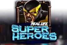 Image of the slot machine game Real Life Super Heroes provided by Dragon Gaming