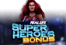 Image of the slot machine game Real Life Super Heroes Bonus provided by High 5 Games