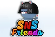 Image of the slot machine game SNS Friends provided by PopOK Gaming