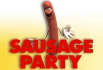 Image of the slot machine game Sausage Party provided by Tom Horn Gaming