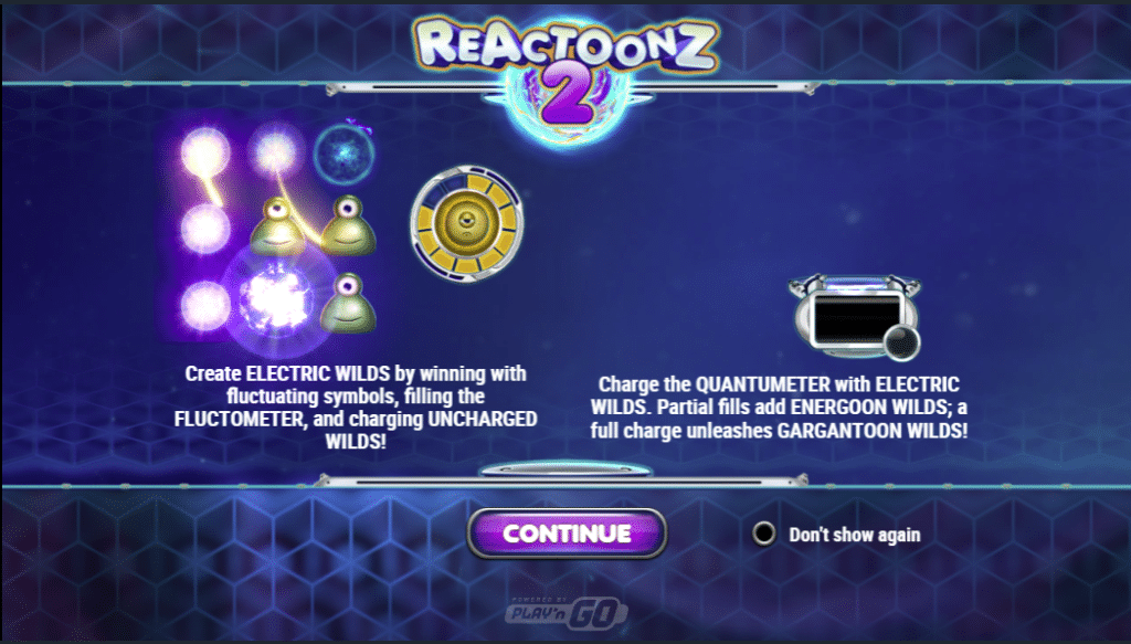 Reactoonz 2 Bonus Features