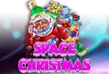 Image of the slot machine game Space Christmas provided by Spinomenal