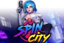 Image of the slot machine game Spin City provided by Swintt