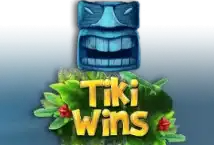 Image of the slot machine game Tiki Wins provided by Hacksaw Gaming