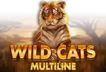 Image of the slot machine game Wild Cats Multiline provided by Gamomat