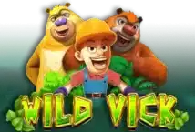 Image of the slot machine game Wild Vick provided by 5Men Gaming