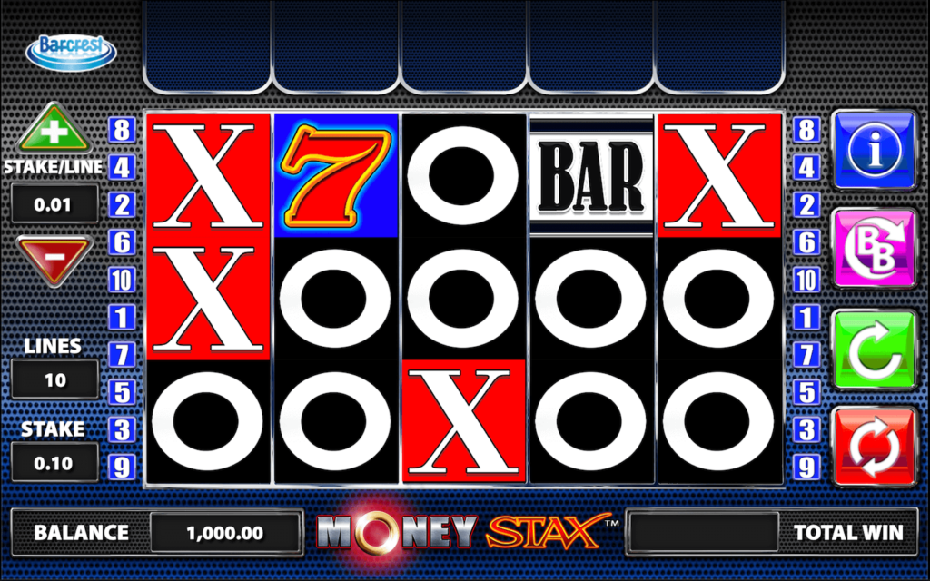 Cash Stax Slot Screen