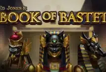 Image of the slot machine game Ed Jones & Book of Bastet provided by Green Jade Games