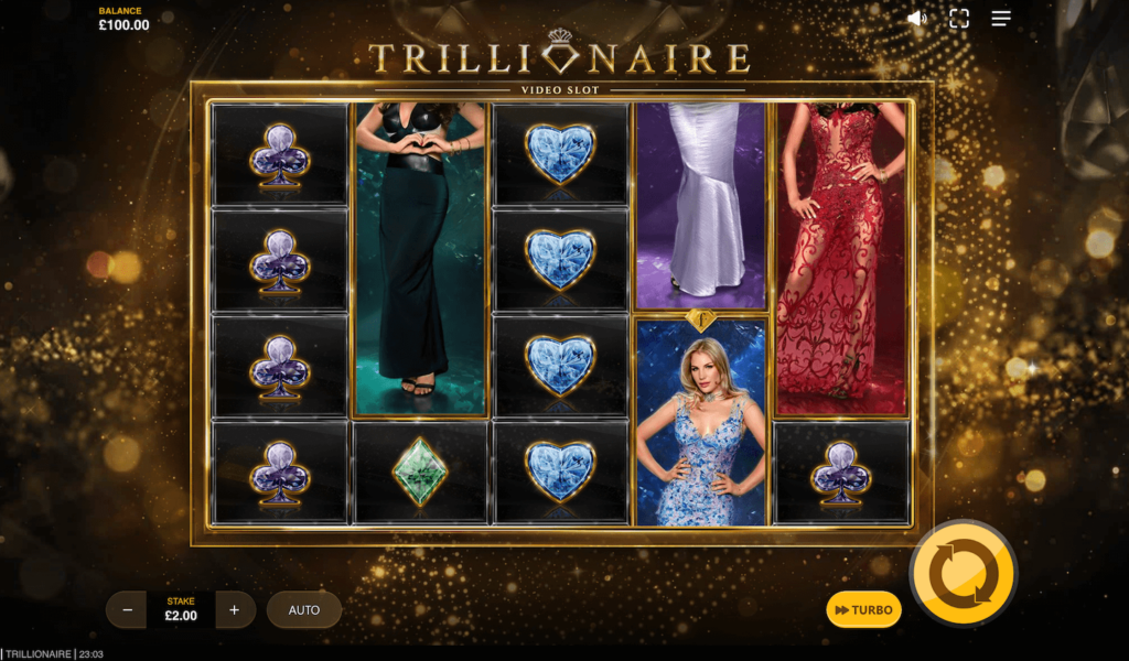 Trillionaire Slot Screen