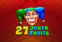 Image of the slot machine game 27 Joker Fruits provided by Wazdan