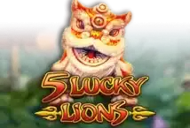 Image of the slot machine game 5 Lucky Lions provided by Habanero