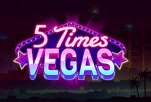 Image of the slot machine game 5 Times Vegas provided by woohoo-games.