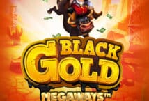 Image of the slot machine game Black Gold Megaways provided by stakelogic.