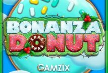 Image of the slot machine game Bonanza Donut Xmas provided by Betsoft Gaming