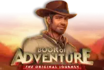 Image of the slot machine game Book of Adventure provided by Stakelogic