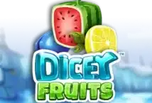 Image of the slot machine game Dicey Fruits provided by gamomat.