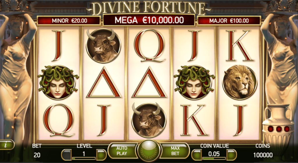 Divne Fortune Slot Screen