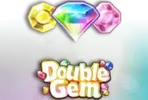 Image of the slot machine game Double Gem provided by stakelogic.