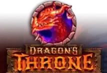 Image of the slot machine game Dragon’s Throne provided by Play'n Go