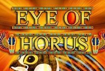 Image of the slot machine game Eye of Horus provided by Dragoon Soft