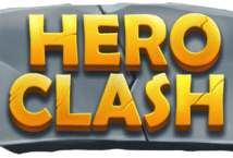 Image of the slot machine game Hero Clash provided by stakelogic.