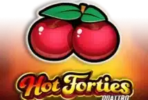Image of the slot machine game Hot Forties Quattro provided by Stakelogic