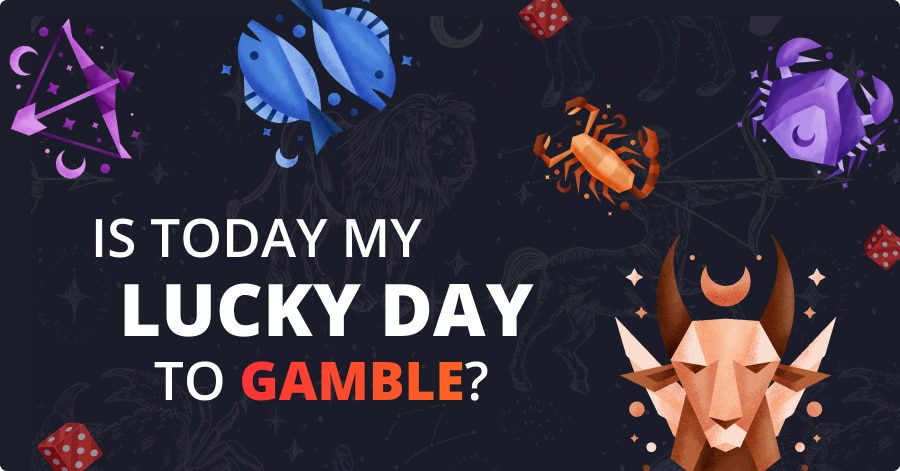 Is today my lucky day to gamble infographic