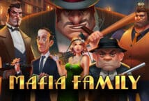 Image of the slot machine game Mafia Family provided by Dragon Gaming
