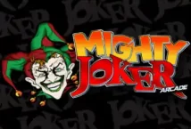 Image of the slot machine game Mighty Joker Arcade provided by stakelogic.