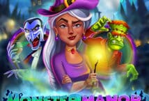 Image of the slot machine game Monster Manor provided by Blue Guru Games