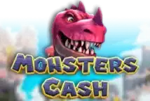 Image of the slot machine game Monsters Cash provided by Gameplay Interactive