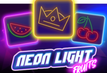 Image of the slot machine game Neon Light Fruits provided by iSoftBet