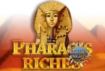 Image of the slot machine game Pharao’s Riches: Golden Nights Bonus provided by Play'n Go