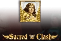 Image of the slot machine game Sacred Clash provided by Betsoft Gaming