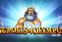 Image of the slot machine game Scrolls of Olympus provided by Gamomat