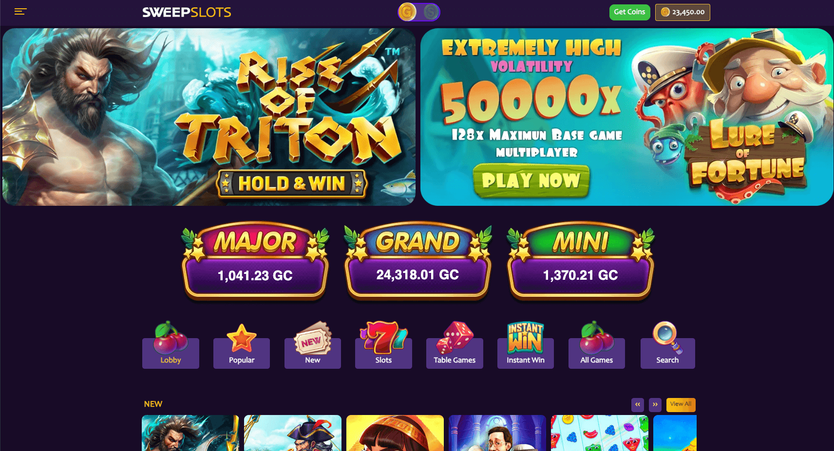 SweepSlots Casino Review 2024 Get 100 Sweeps Coins