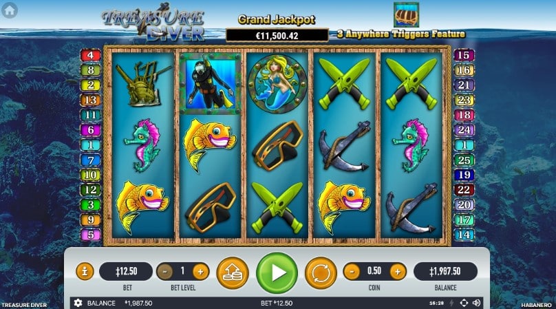 Treasure Diver Gameplay Image 